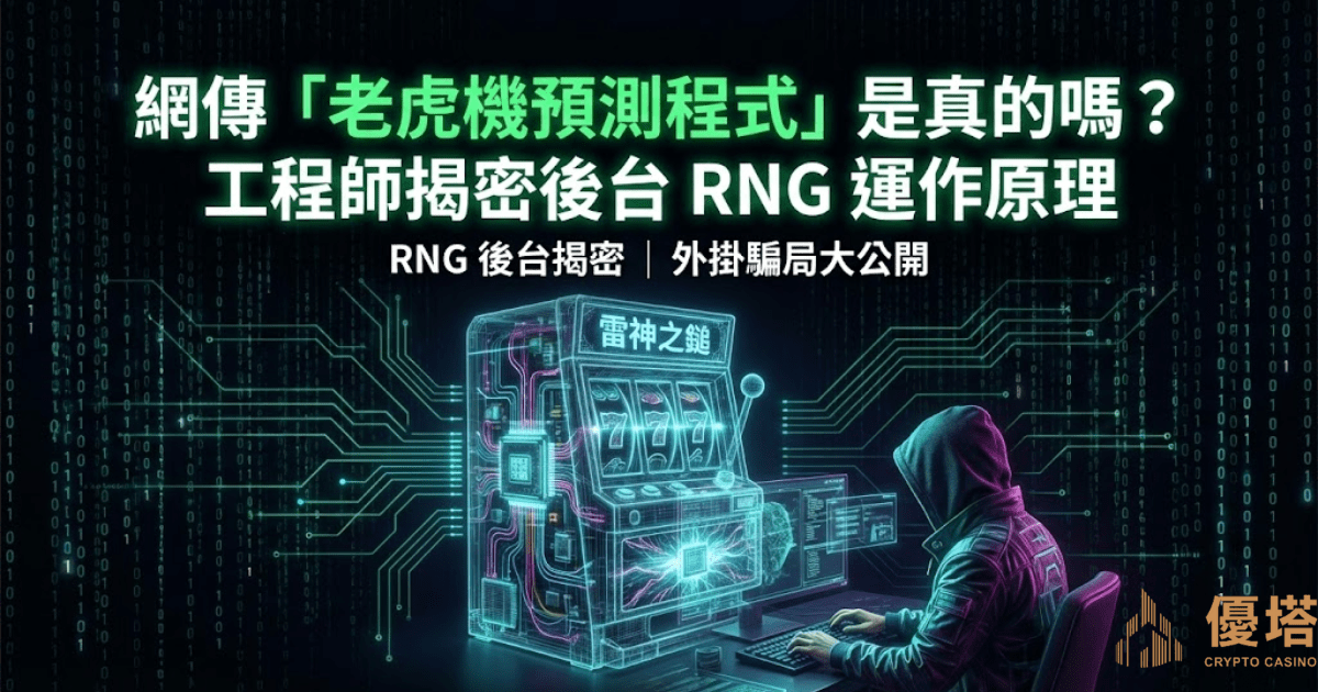 網傳「老虎機預測程式」是真的嗎?工程師揭密後台 RNG 運作原理