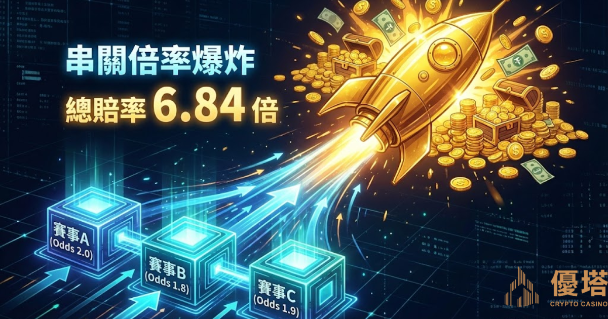 運彩串關賠率計算示意圖:賠率相乘以小博大