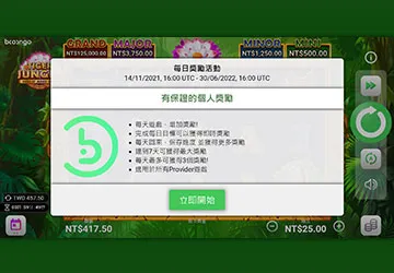 富遊娛樂城 老虎機叢林之王電子遊戲畫面